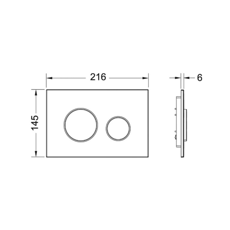 TECE Комплект (4в1) TECEbase 3.0 c кронштейнами, звукоизоляция, панель смыва TECEloop белая глянцевая (латунный вентиль)