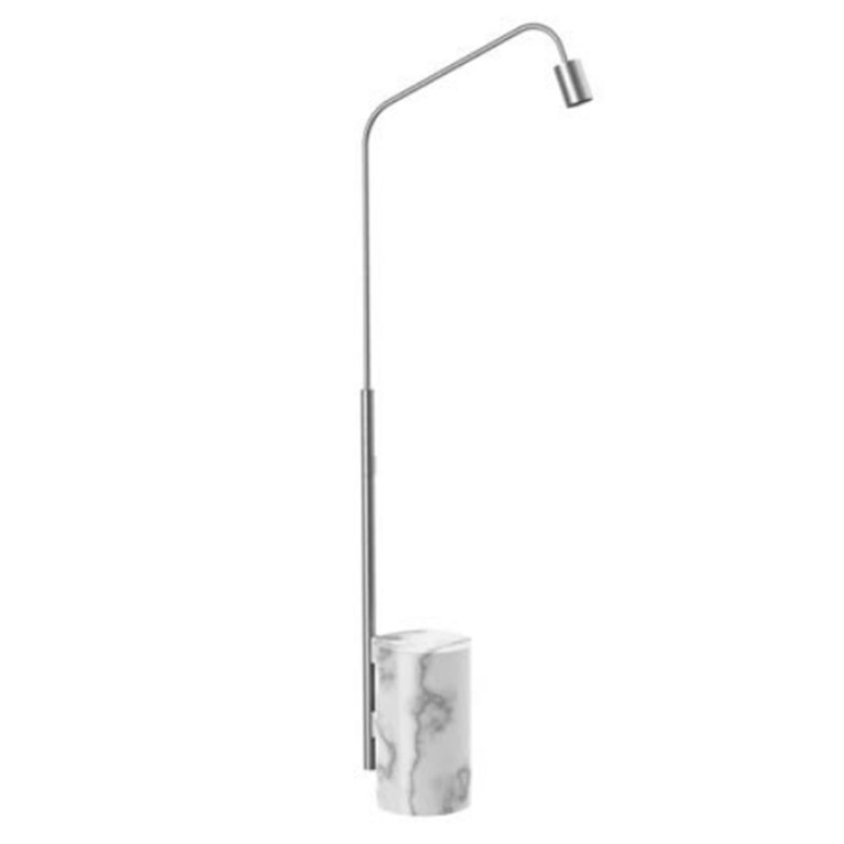 Fima Carlo Frattini Outdoor Душевая колонна freestanding MARMOREA, цвет: нержавеющая сталь/Carrara