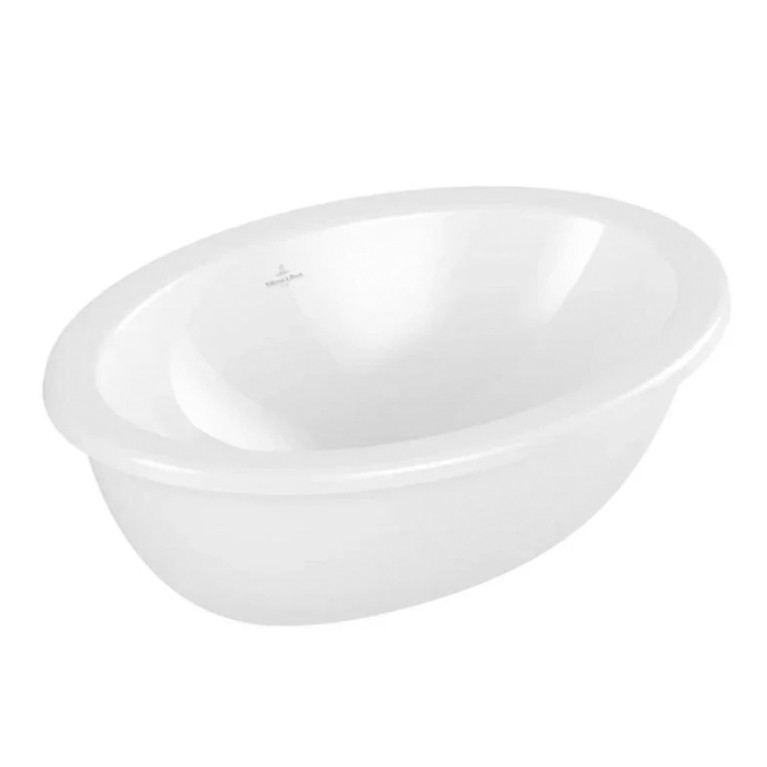 VilleroyBoch LoopFriends Раковина встр. под столешницу 485*325*215, с переливом, цвет альпийский белый