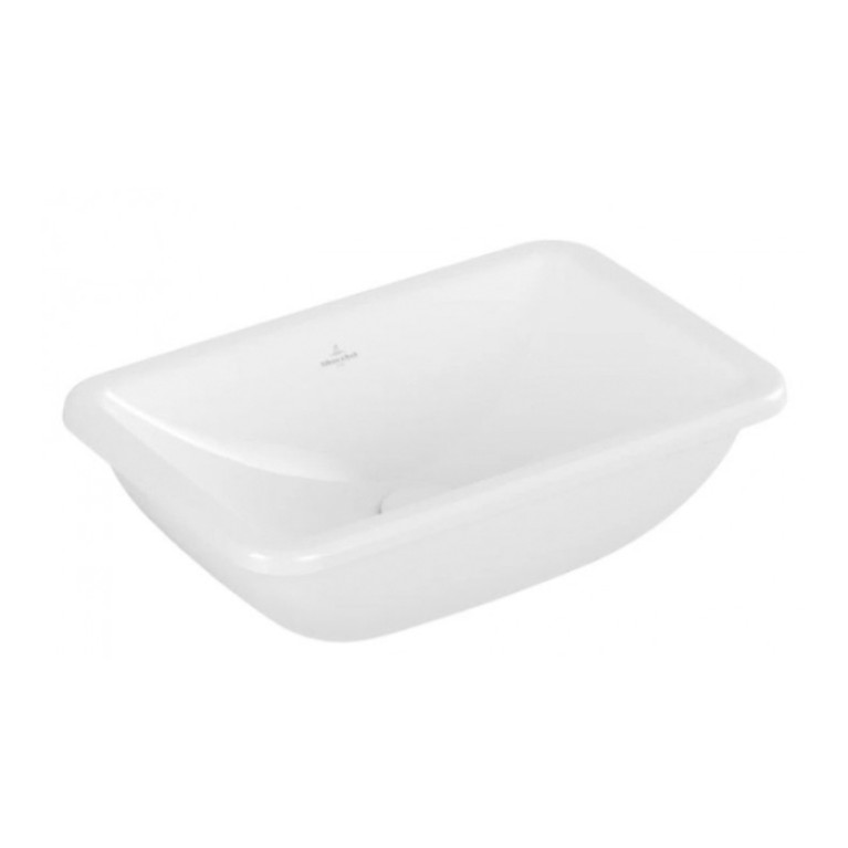 VilleroyBoch LoopFriends Раковина встр. под столешницу 450*280*185, с переливом, цвет альпийский белый