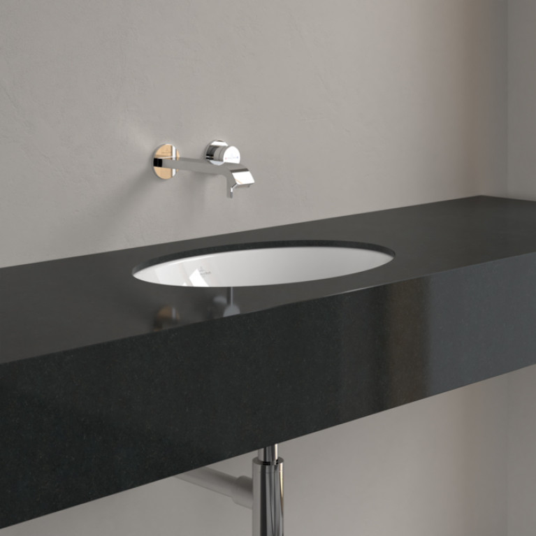 VilleroyBoch LoopFriends Раковина встр. под столешницу 485*325*215, с переливом, цвет альпийский белый