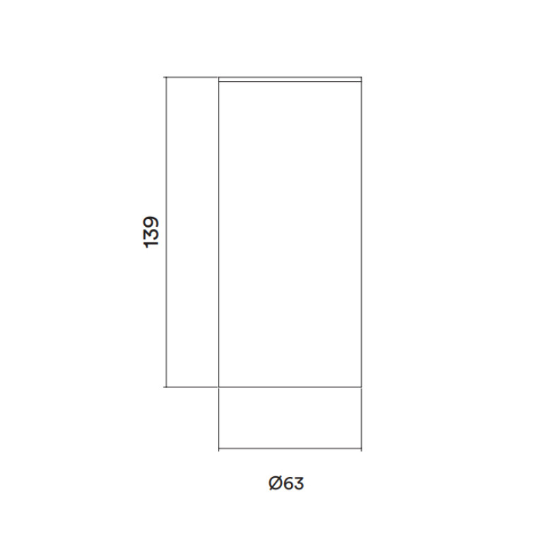 QuadroDesign Аксессуары QA306AS Стакан настольный, цвет Brushed Stainless