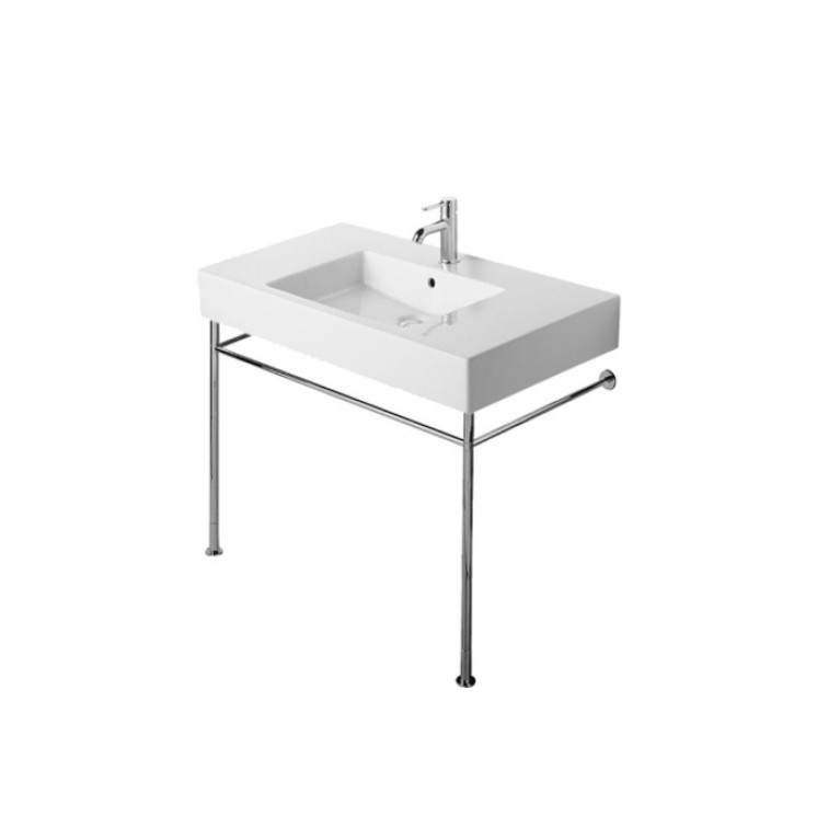 Duravit Vero Раковина для мебели с перел., с 1 отв. под смес., 1250x490мм !без упаковки!, Цвет: Белый (плохое качество раковины предупреждать клиента)