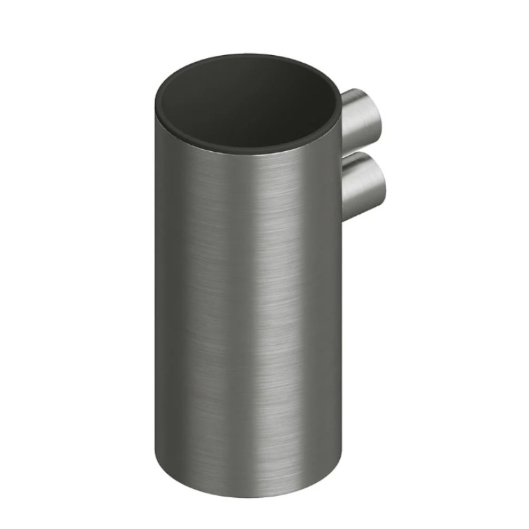 QuadroDesign Аксессуары QA302AS Стакан настенный, цвет Brushed Stainless