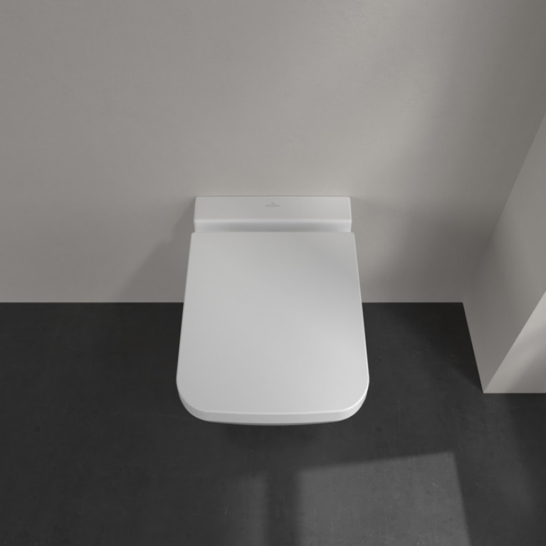 VilleroyBoch Finion Унитаз подвесной 375*560*350, CeramicPlus, цвет  альпийский белый