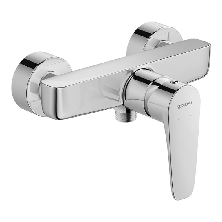 Duravit B.1 Смеситель для душа настенный с обратным клапаном, цвет: хром