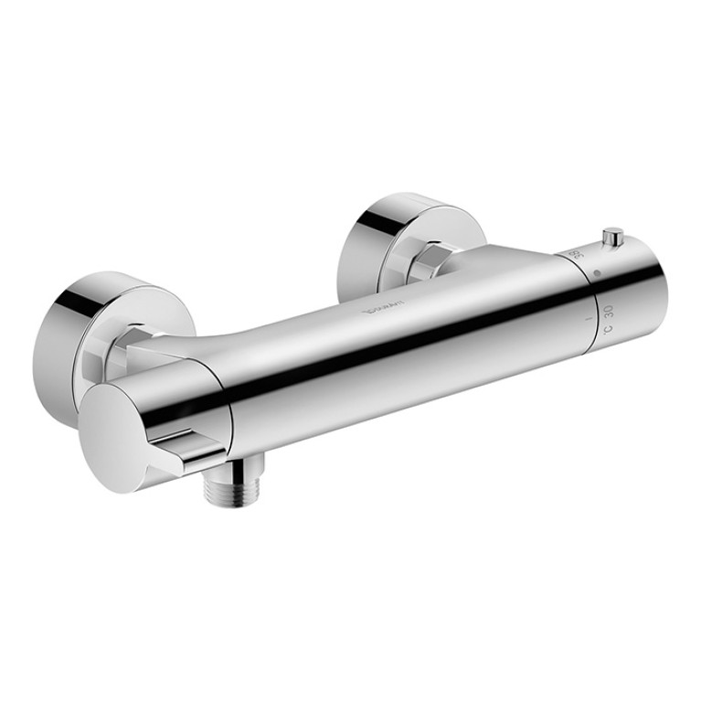 Duravit B.2 Смеситель для душа настенный, термостатический, цвет: хром