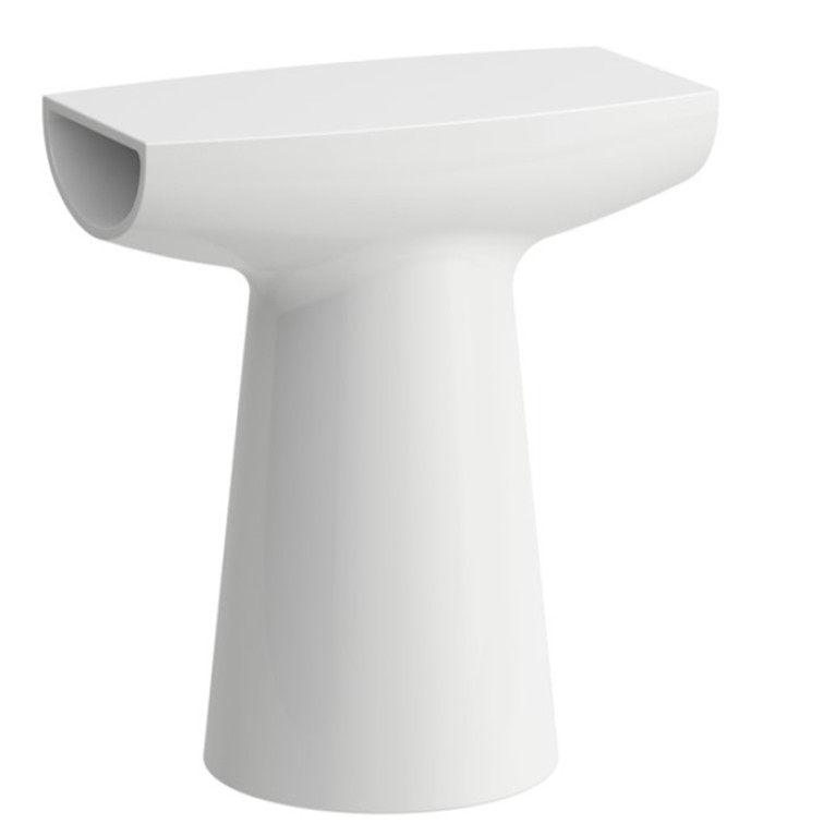 Laufen  Home collection  Керамическая скульптура 380х200х420 мм BABOON , цвет белый матовый
