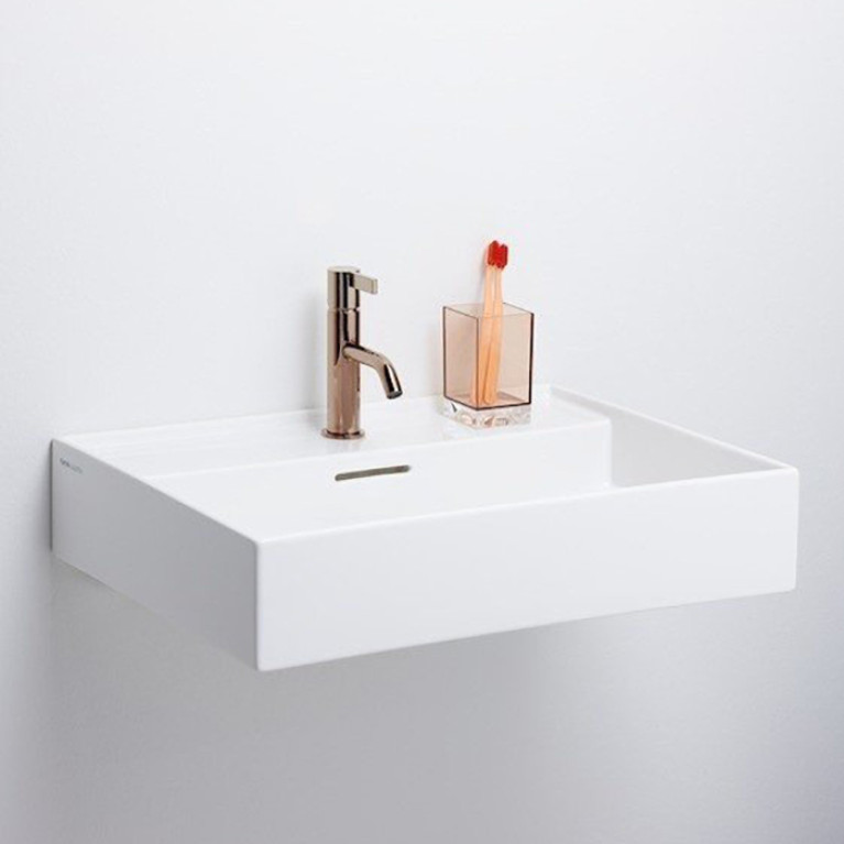 Kartell by laufen стакан 70x70x120 мм, пластик, пудровый розовый