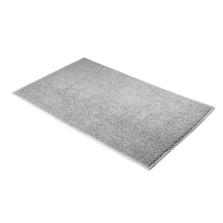 Decor Walther TWIST BM70120 Коврик для ванной комнаты 70x120см, цвет: серебряно-серый