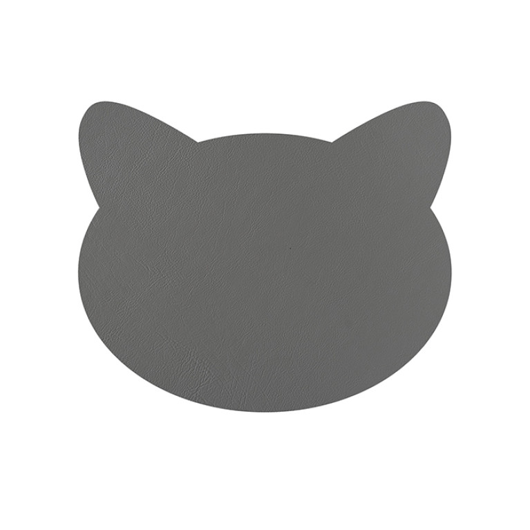 ADJ Плейсмат детский Cat, 42x35 см., цвет: черный/серый