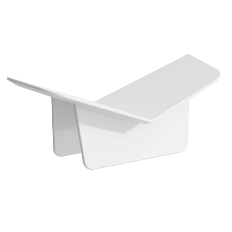 Laufen  Home collection  Керамическая подставка для книг 345x145x125/130 мм LIBRO , цвет белый