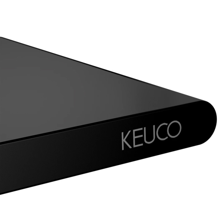 Keuco AVENO Полочка для душа, скрытый крепеж в к-те для привинчивания или приклеивания цвет: черный матовый
