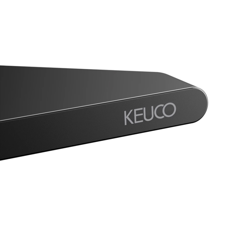 Keuco AVENO Угловая полочка для душа, скрытый крепеж в к-те для привинчивания или приклеивания цвет: черный матовый