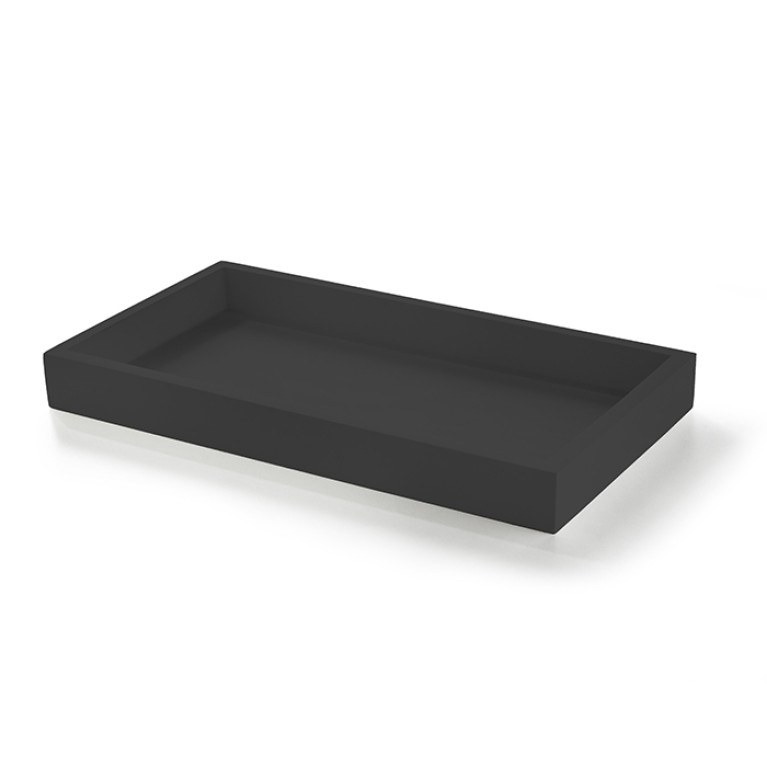 3SC Bemood Black Поднос 275х150х40 мм.,  цвет черный