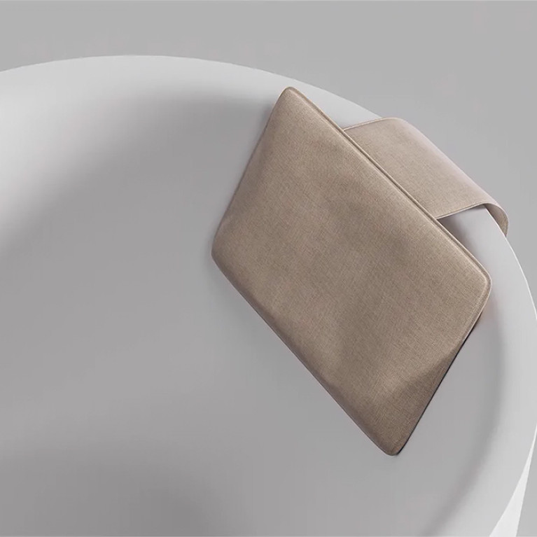 SALINI Подушка для ванны 495x355x70мм , Цвет: Cappuccino