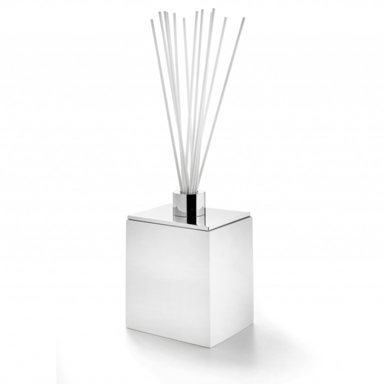 3SC BeMood White Ароматический диффузор настольный 10хh30х8 см, цвет белый/nickel satin