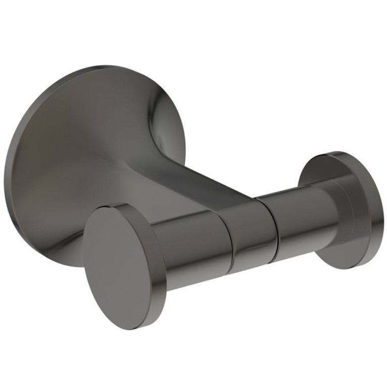 Ideal Standard La Dolce Vita Двойной крючок, настенный, цвет: PVD Magnetic Grey