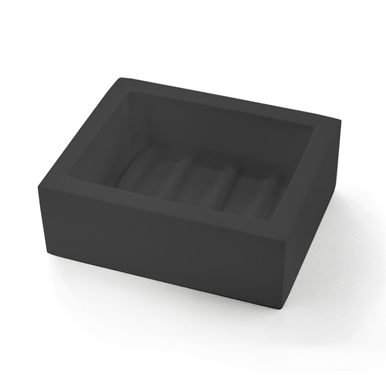 3SC Bemood  Black Мыльница настольная, цвет черный