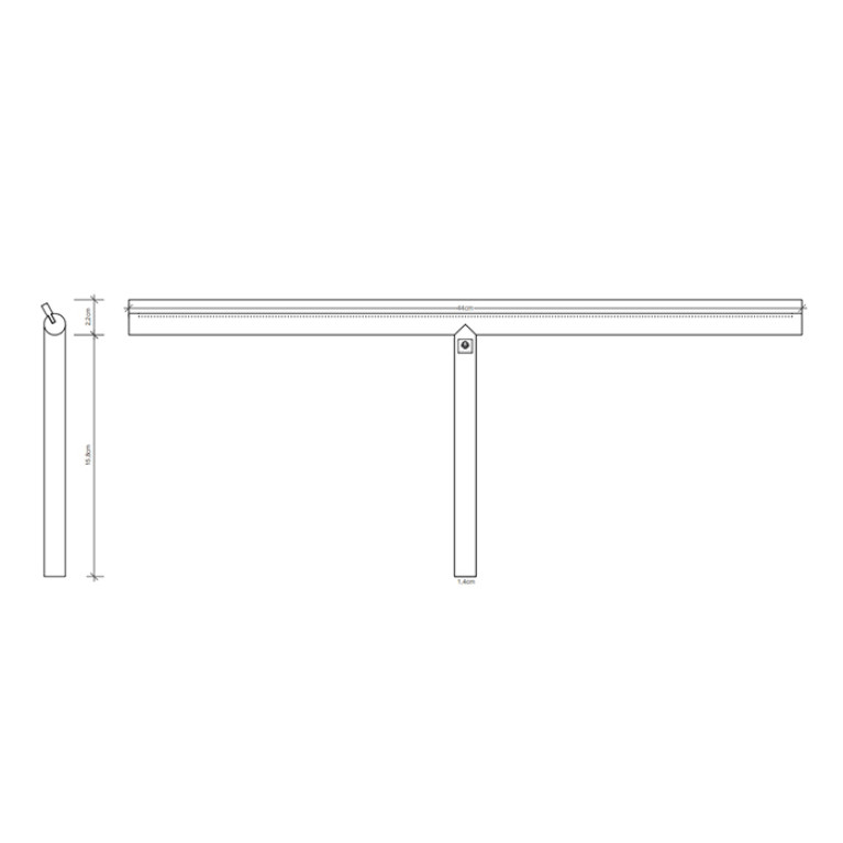 Decor Walther EASY XL Cкребок, цвет: хром