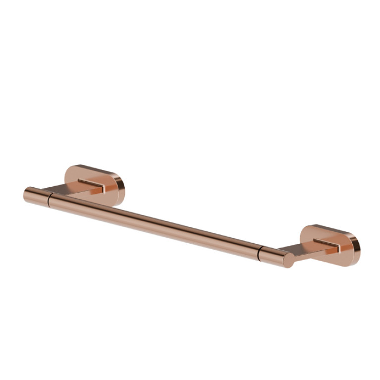 Newform Accessories Полотенцедержатель короткий, 30см, цвет: PVD copper bronze