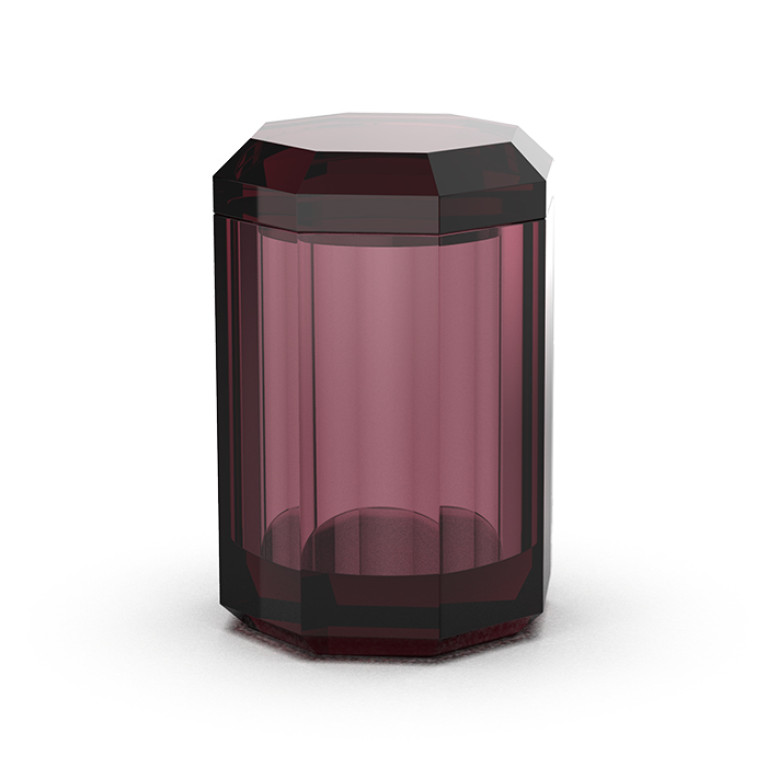 Decor Walther KR BMD Kristall Универсальная коробка с крышкой, цвет: Rich Burgundy
