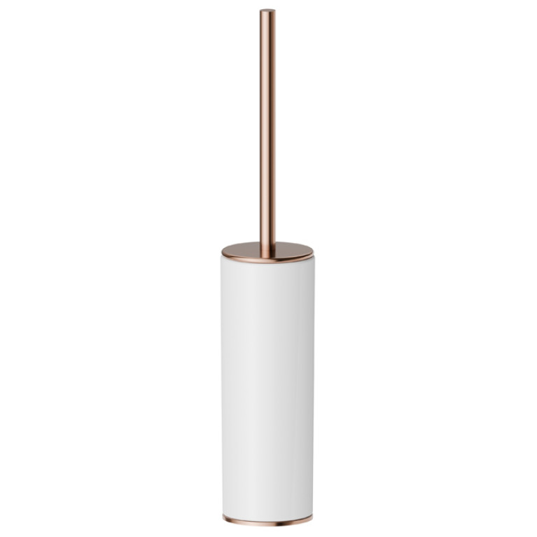 Newform Accessories Ерш напольный, белая керамика,  цвет:  PVD copper bronze