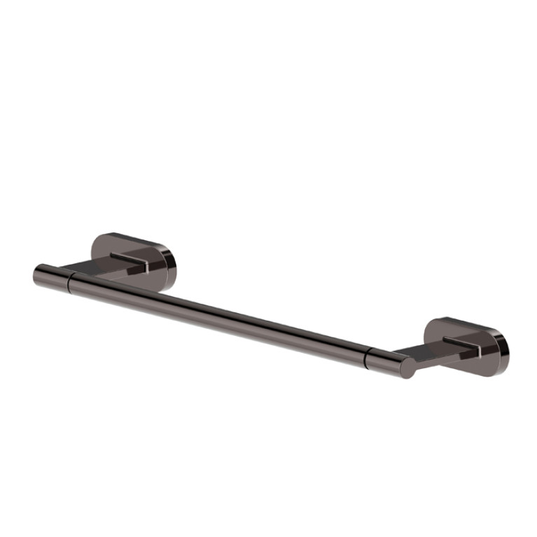 Newform Accessories Полотенцедержатель короткий, 30см, цвет: PVD gun metal