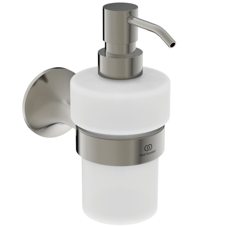 Ideal Standard La Dolce Vita Дозатор для жидкого мыла, подвесной, цвет: PVD Silver Storm