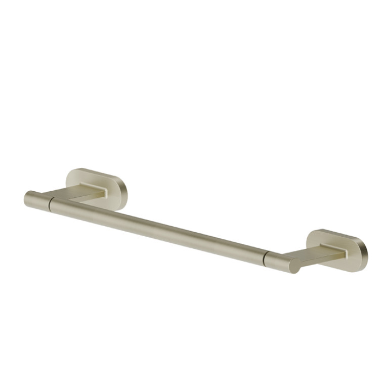 Newform Accessories Полотенцедержатель короткий, 30см, цвет:PVD brushed pale gold