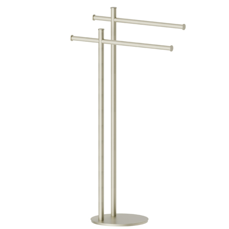 Newform Accessories Держатель для полотенец отдельностоящий, цвет: PVD brushed pale gold