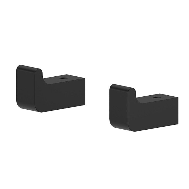 Newform Accessories Крючок для халата, цвет:  черный матовый