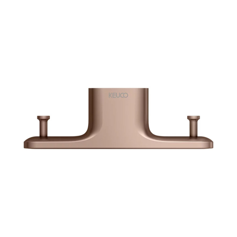 Keuco EDITION 400 Крючок для полотенца Двойной, скрытый крепеж в к-те цвет: brushed red gold