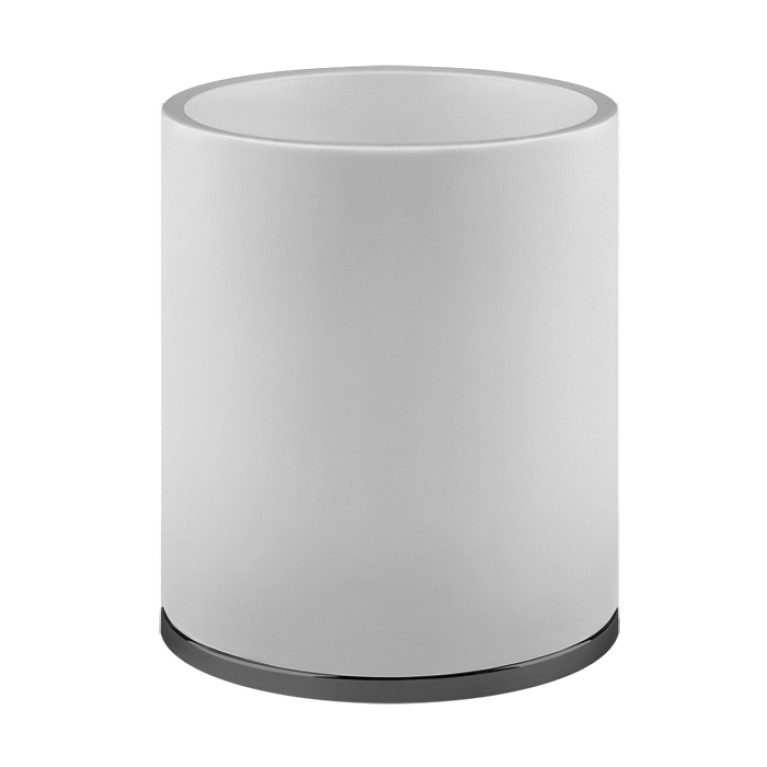 Gessi Tondo Корзина для мусора цвет:  белая/Black XL