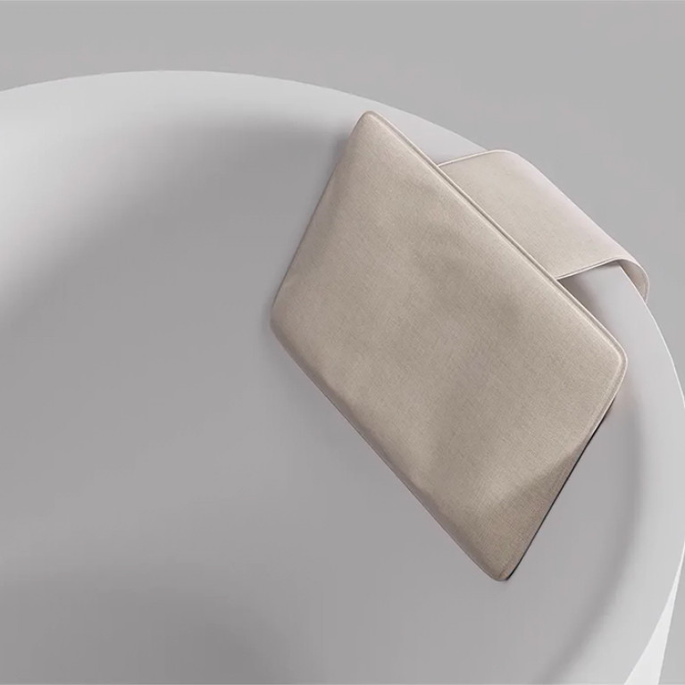 SALINI Подушка для ванны 495x355x70мм , Цвет: Beige
