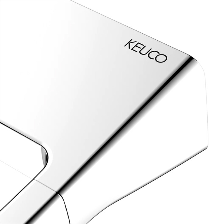 Keuco AVENO Полотенцедержатель 2-рычажный, скрытый крепеж в к-те для привинчивания или приклеивания цвет: хром