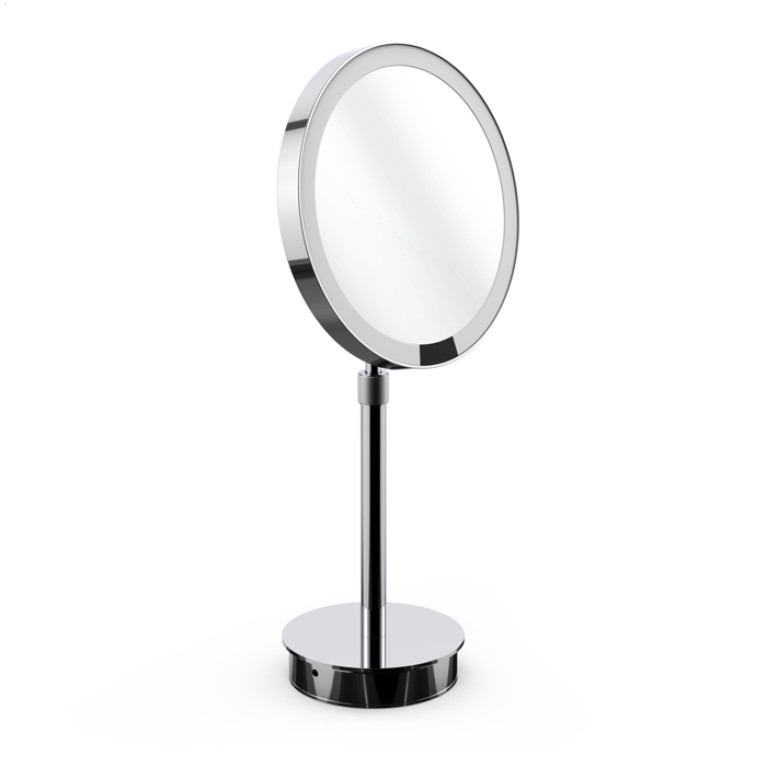 Decor Walther JUST LOOK PLUS SR 7X LED Косметическое зеркало с подсветкой на аккумуляторе, цвет хром