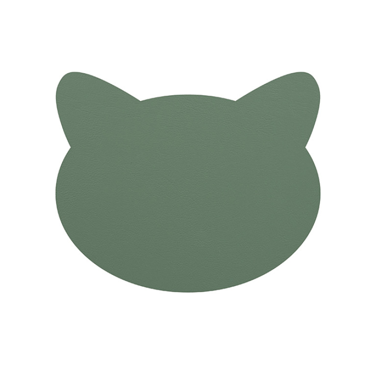 ADJ Плейсмат детский Cat, 42x35 см., цвет: небесный/эвкалипт