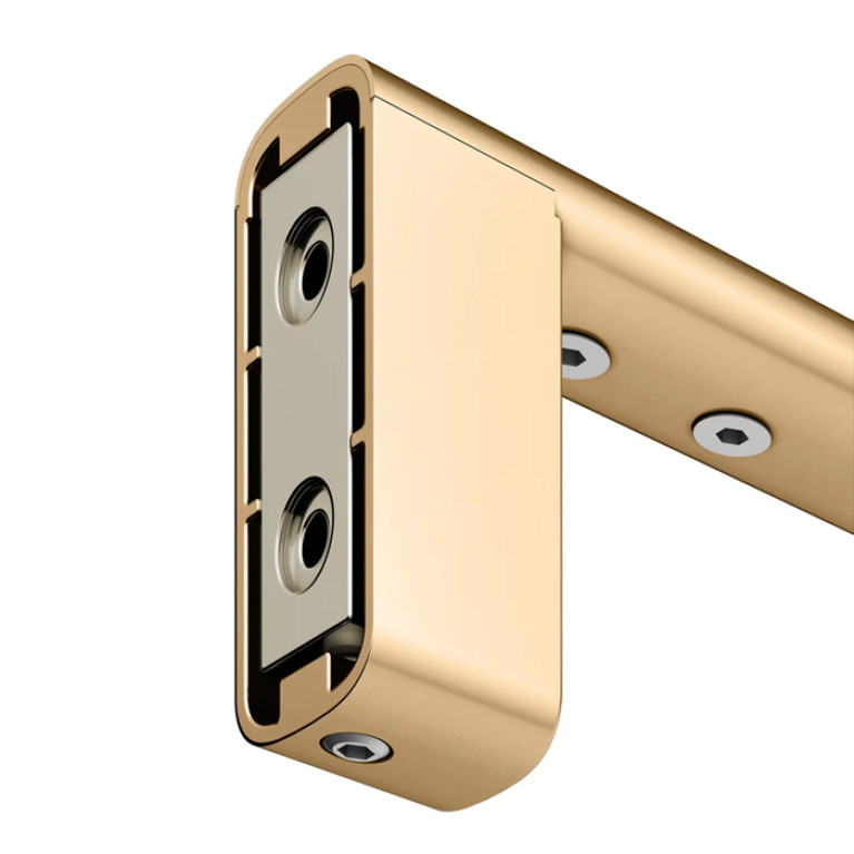Keuco EDITION 400 Полотенцедержатель 1-рычажный, скрытый крепеж в к-те цвет: brushed brass