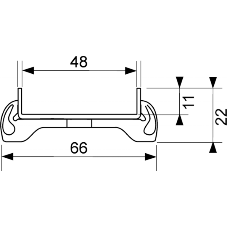 TECE Лоток plate, 800 мм,  основа для плитки, нержавеющая сталь