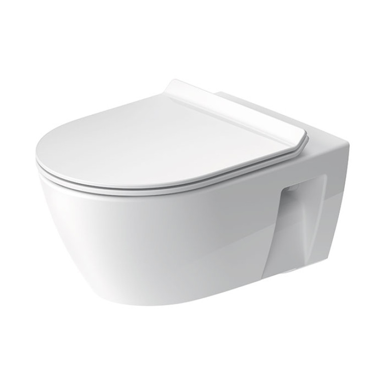 Duravit No.1 Унитаз подвесной 258209, 540х365 мм, безободковый, с сиденьем 002939 микролифт, цвет: белый (СПЕЦЦЕНА с нашего склада)