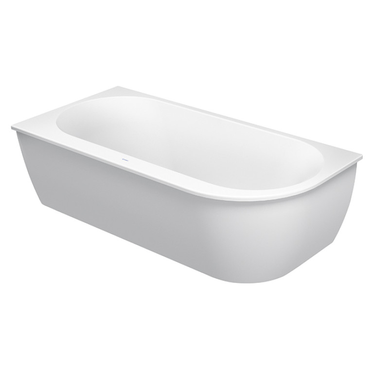Duravit Darling New  Ванна 1900х900 мм, акриловая, угол слева, с панельюи ножками,с 2 наклонами для спины, цвет белый