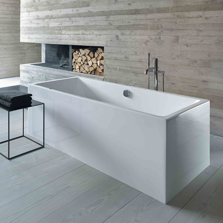 Duravit Vero Air Ванна  акриловая 1700x700мм, встраиваемая , с 1 наклоном для спины, цвет белый