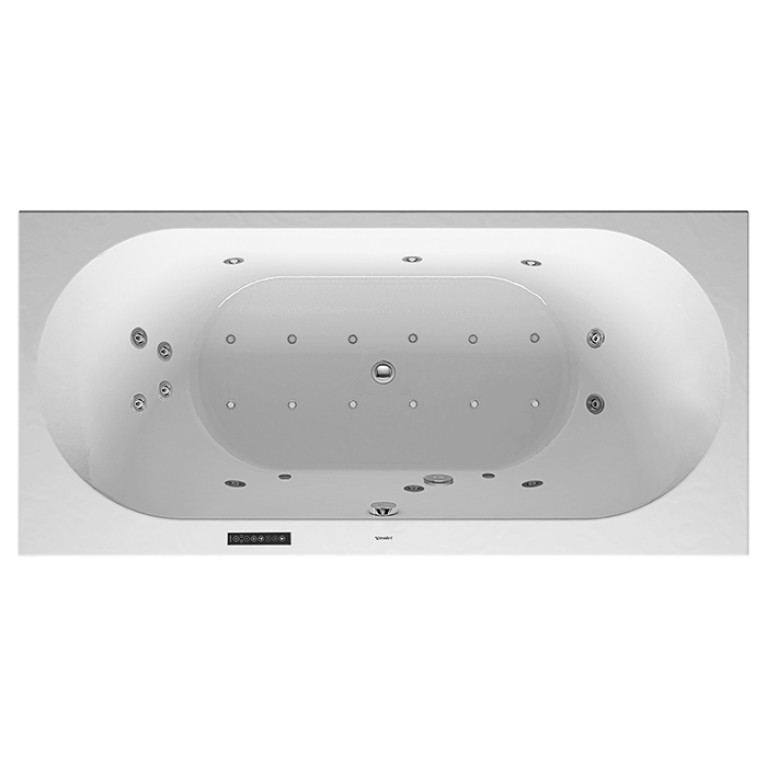 DURAVIT DARLING NEW Ванна прямоугольная 1900х900 мм., комплектация Combi-System L, акрил, цвет белый