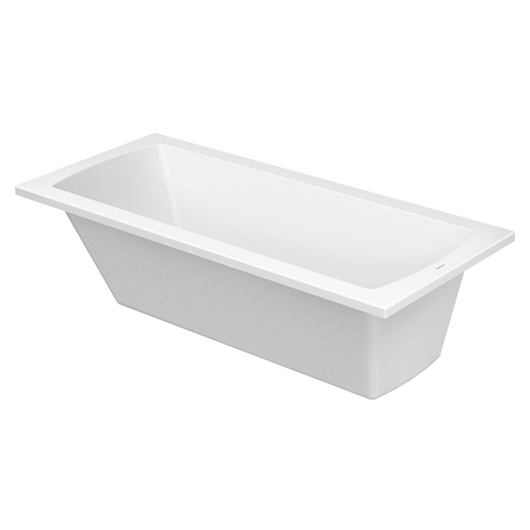 Duravit Daro  Ванна 1700х750 мм, акриловая, прямоугольная встраиваемая ,с наклоном для спины , цвет белый