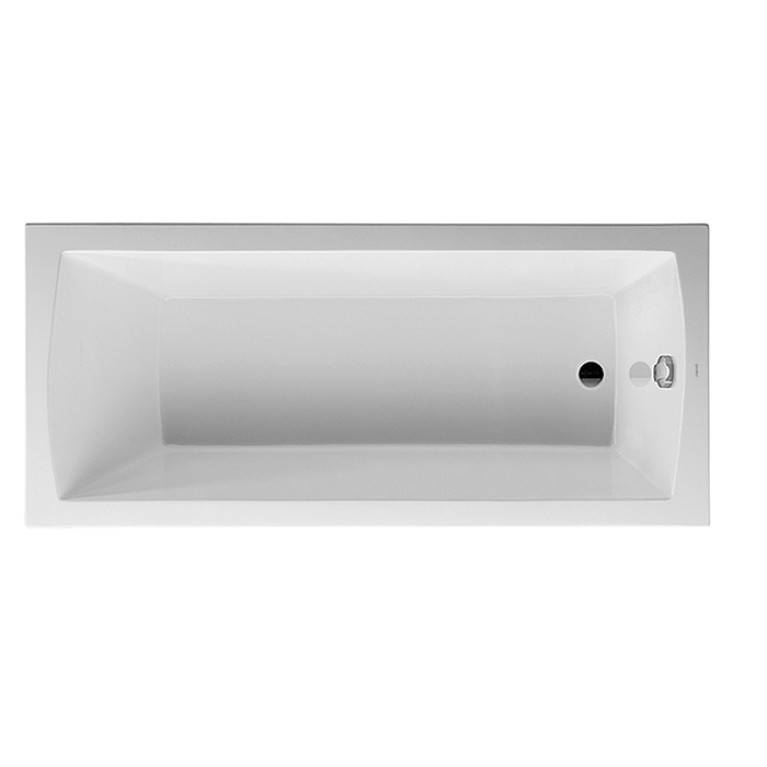 Duravit Daro  Ванна 1700х750 мм, акриловая, прямоугольная встраиваемая ,с наклоном для спины , цвет белый