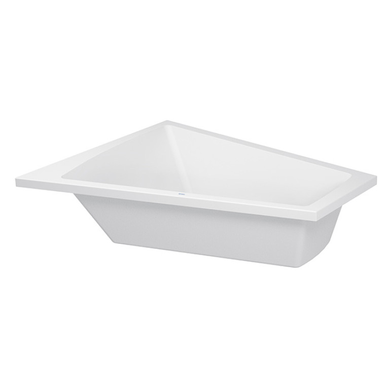 Duravit Ванна Paiova встраиваемая, акриловая 180x140 см, с наклоном для спины слева, цвет белый