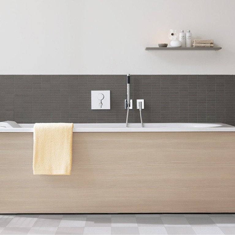 DURAVIT DARLING NEW Ванна прямоугольная 1900х900 мм., комплектация Combi-System L, акрил, цвет белый