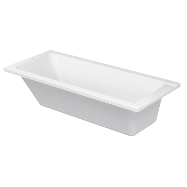 Duravit D-Code  Ванна акриловая 1700х750 мм см, встраиваемая, с 1 наклоном для спины, выпуск в зоне ног, цвет белый (Спец.цена из наличия)
