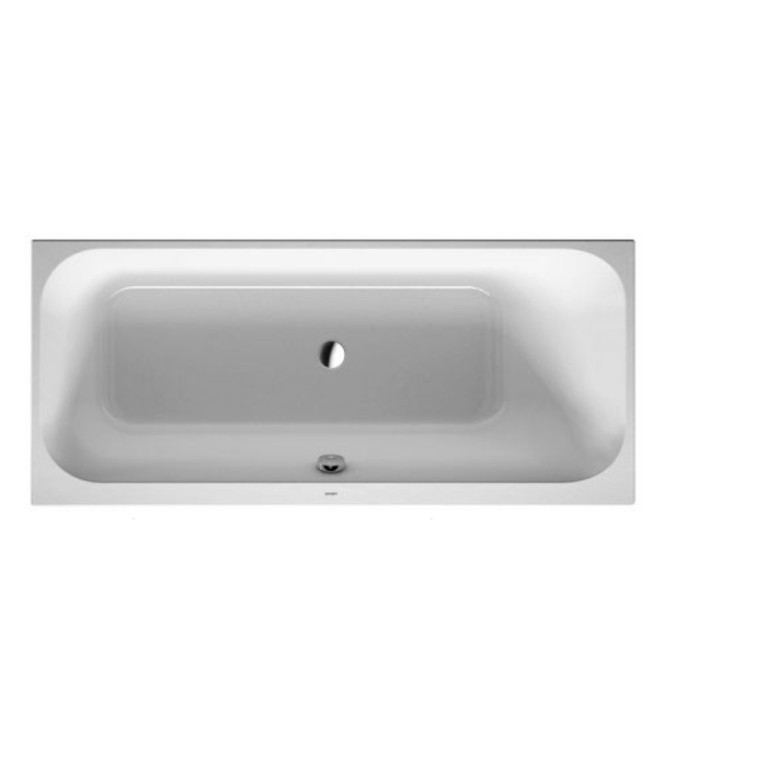 Duravit Happy D.2 Ванна акриловая  1700х750 мм, прямоугольная .встраиваемая  версия , с наклоном для  спины справа, цвет белый